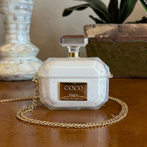 AirPods Pro Luxury Perfume Inspired Case Design Silicone - Picture 2 of 14